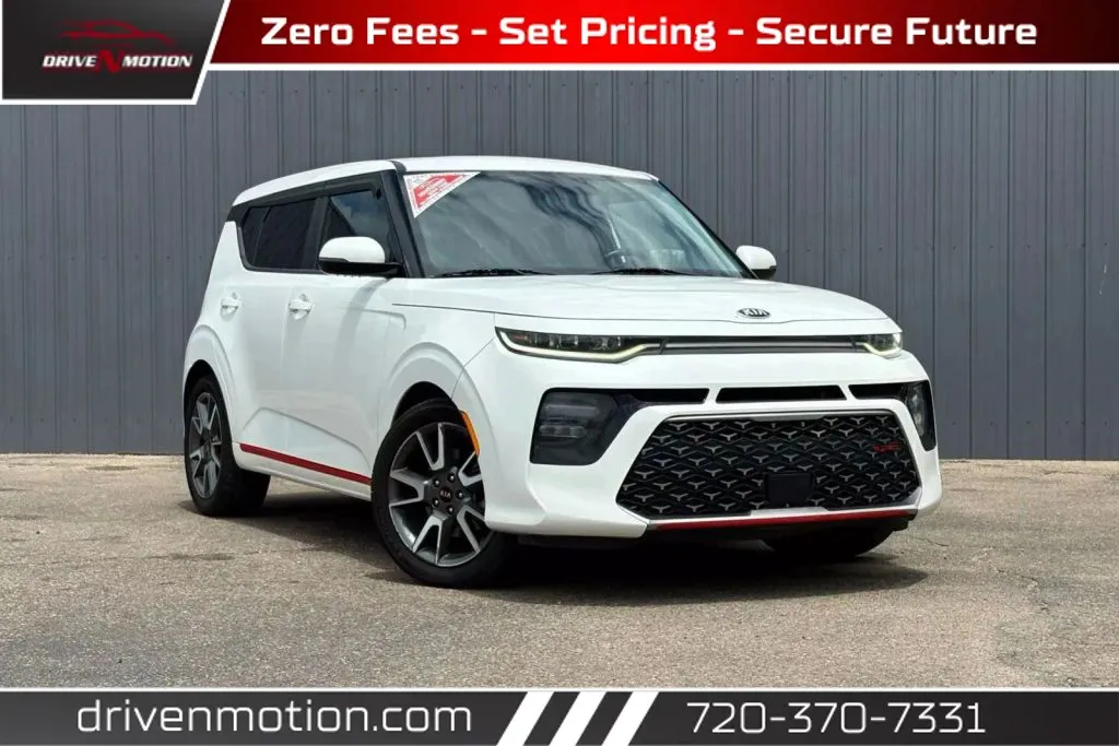 White 2020 Kia Soul GT-Line Turbo Wagon 4D for sale in Thornton, CO