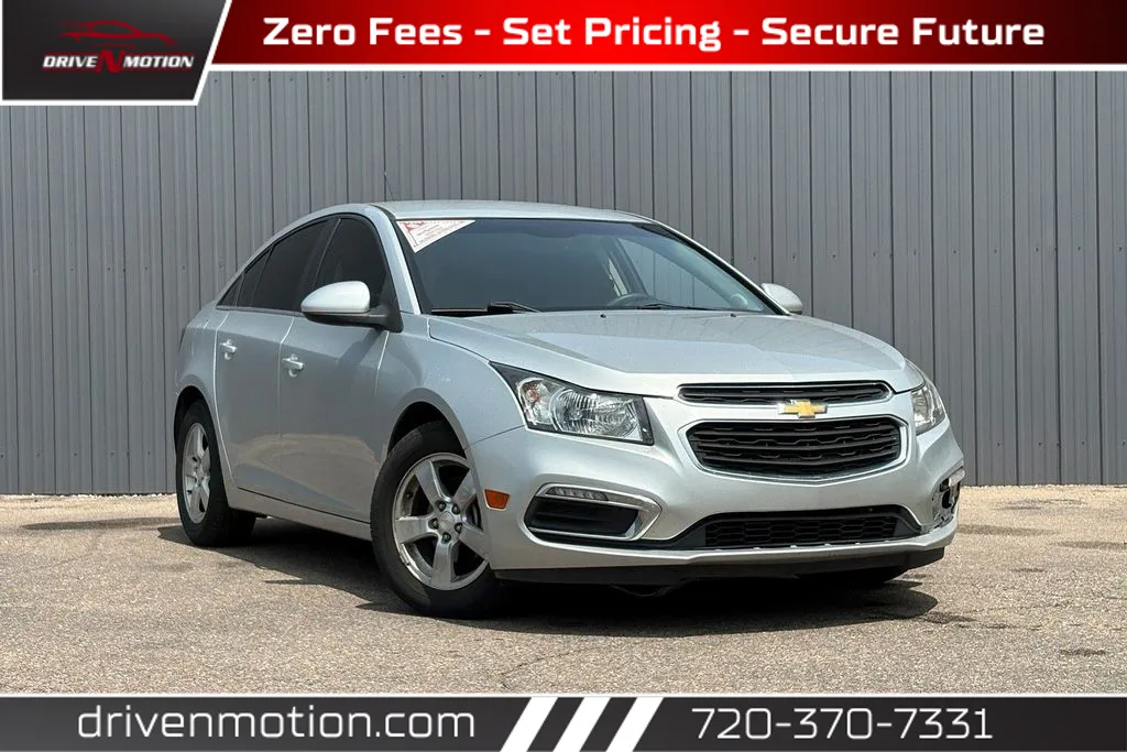 Silver 2015 Chevrolet Cruze 1LT Sedan 4D for sale in Thornton, CO