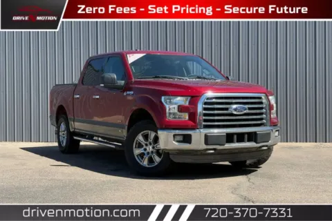 Red 2016 Ford F-150 SuperCrew Cab XLT Pickup 4D 5 1/2 ft for sale in Thornton, CO