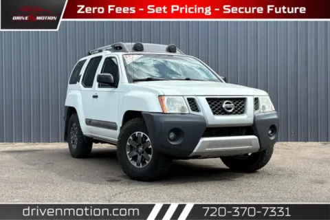 White 2015 Nissan Xterra PRO-4X Sport Utility 4D for sale in Thornton, CO