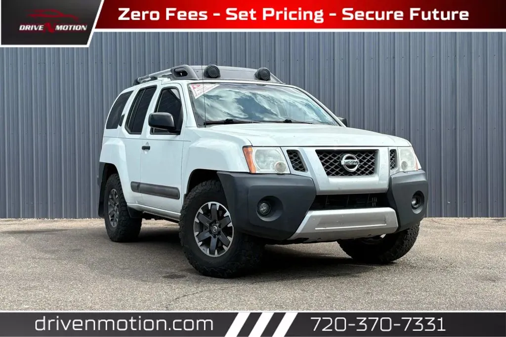 White 2015 Nissan Xterra PRO-4X Sport Utility 4D for sale in Thornton, CO
