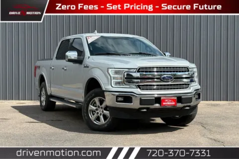 Silver 2018 Ford F-150 SuperCrew Cab Lariat Pickup 4D 5 1/2 ft for sale in Thornton, CO