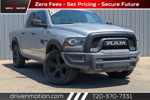 Silver 2021 Ram 1500 Classic Crew Cab Warlock Pickup 4D 5 1/2 ft for sale in Thornton, CO