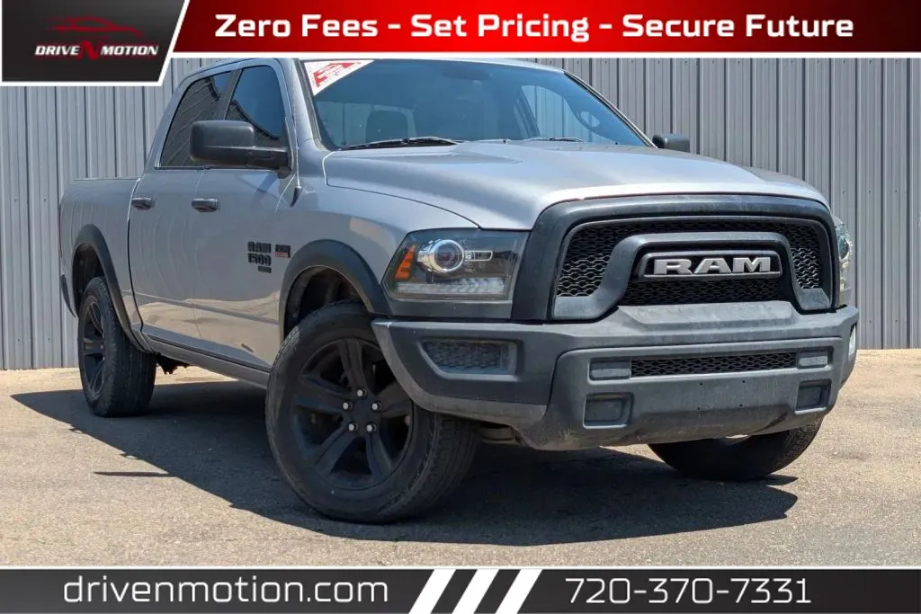 Silver 2021 Ram 1500 Classic Crew Cab Warlock Pickup 4D 5 1/2 ft for sale in Thornton, CO