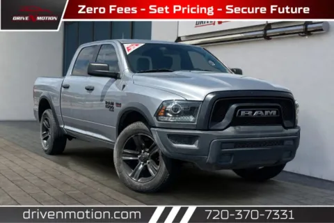 Silver 2021 Ram 1500 Classic Crew Cab Warlock Pickup 4D 5 1/2 ft for sale in Thornton, CO