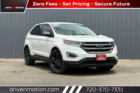 White 2018 Ford Edge SEL Sport Utility 4D for sale in Thornton, CO