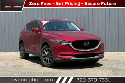 Red 2018 MAZDA CX-5 Grand Touring Sport Utility 4D for sale in Thornton, CO