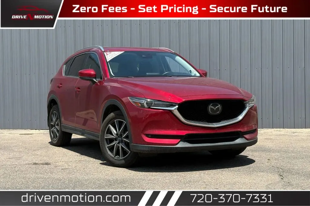 Red 2018 MAZDA CX-5 Grand Touring Sport Utility 4D for sale in Thornton, CO