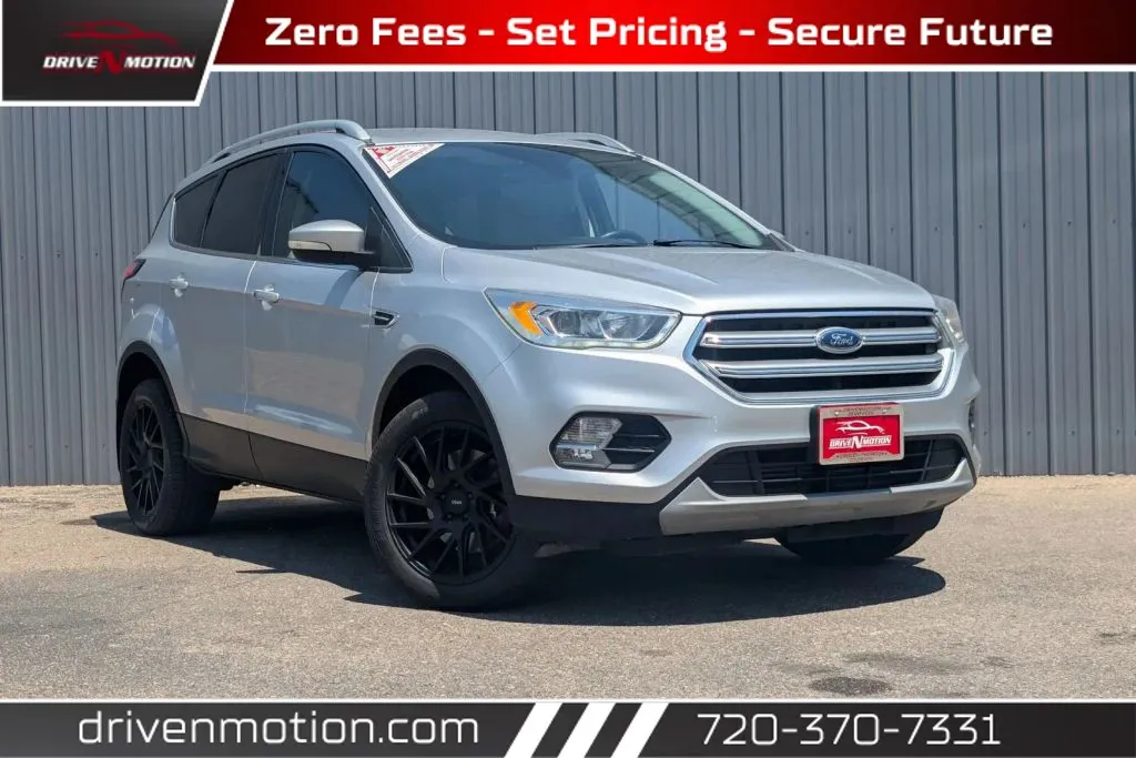 Silver 2017 Ford Escape Titanium Sport Utility 4D for sale in Thornton, CO