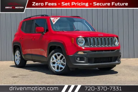 Red 2018 Jeep Renegade Latitude Sport Utility 4D for sale in Thornton, CO