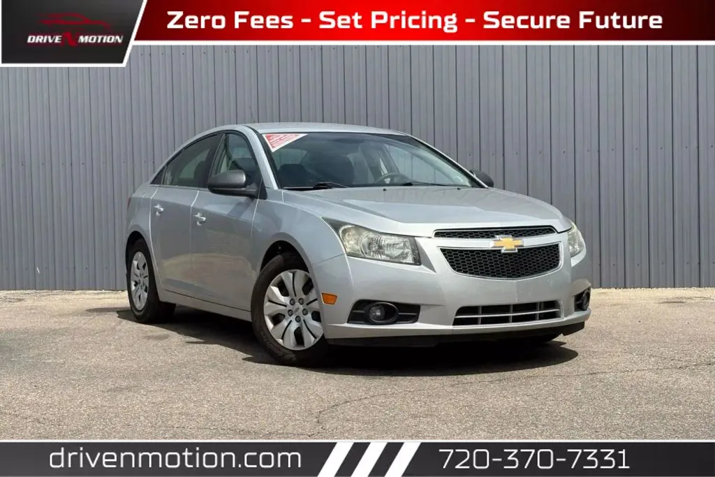 Silver 2012 Chevrolet Cruze LS Sedan 4D for sale in Thornton, CO