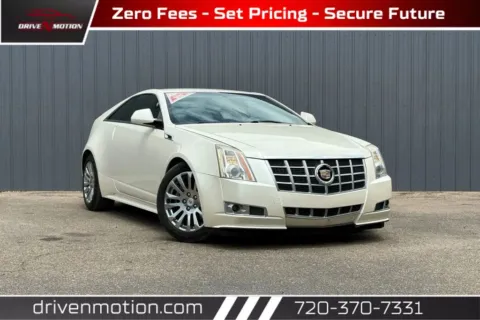 White 2013 Cadillac CTS 3.6 Performance Collection Coupe 2D for sale in Thornton, CO