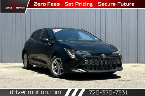 Black 2020 Toyota Corolla Hatchback SE Hatchback 4D for sale in Thornton, CO