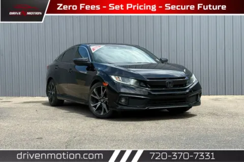 Black 2020 Honda Civic Sport Sedan 4D for sale in Thornton, CO