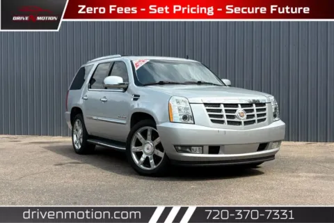 Silver 2013 Cadillac Escalade Luxury Sport Utility 4D for sale in Thornton, CO