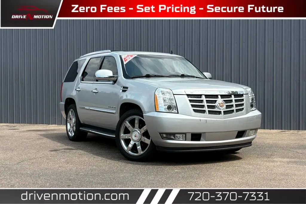Silver 2013 Cadillac Escalade Luxury Sport Utility 4D for sale in Thornton, CO