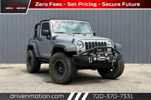 Silver 2013 Jeep Wrangler Sport SUV 2D for sale in Thornton, CO