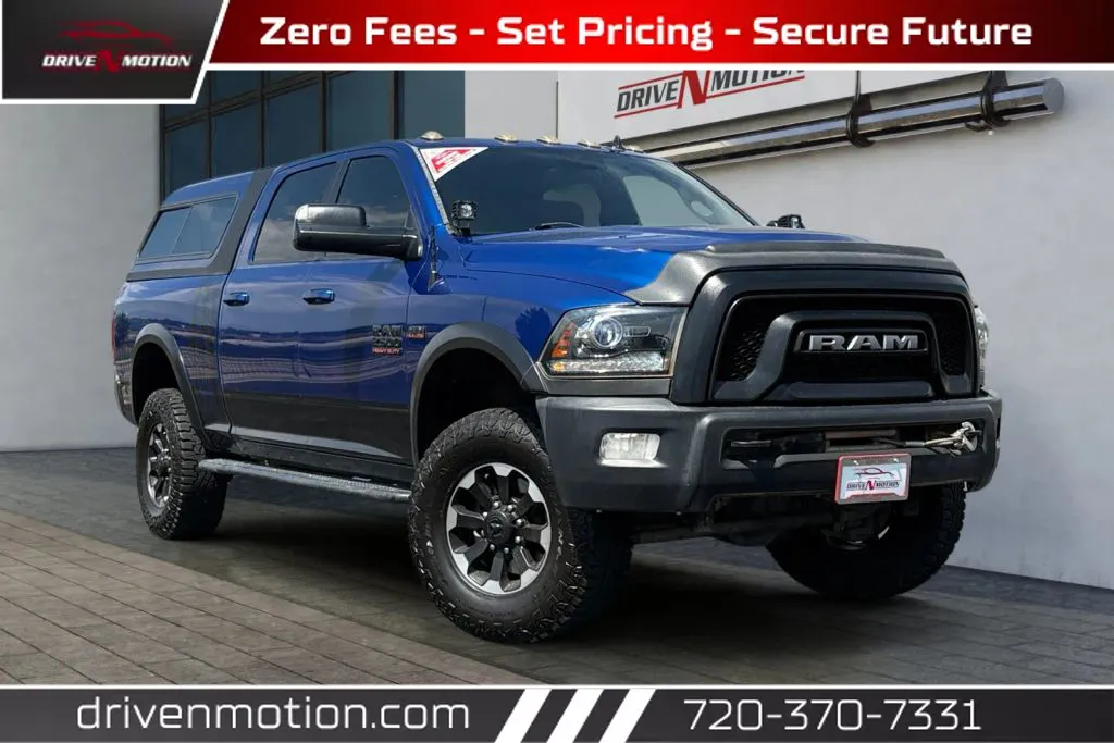 Blue 2017 Ram 2500 Crew Cab Power Wagon Pickup 4D 6 1/3 ft for sale in Thornton, CO
