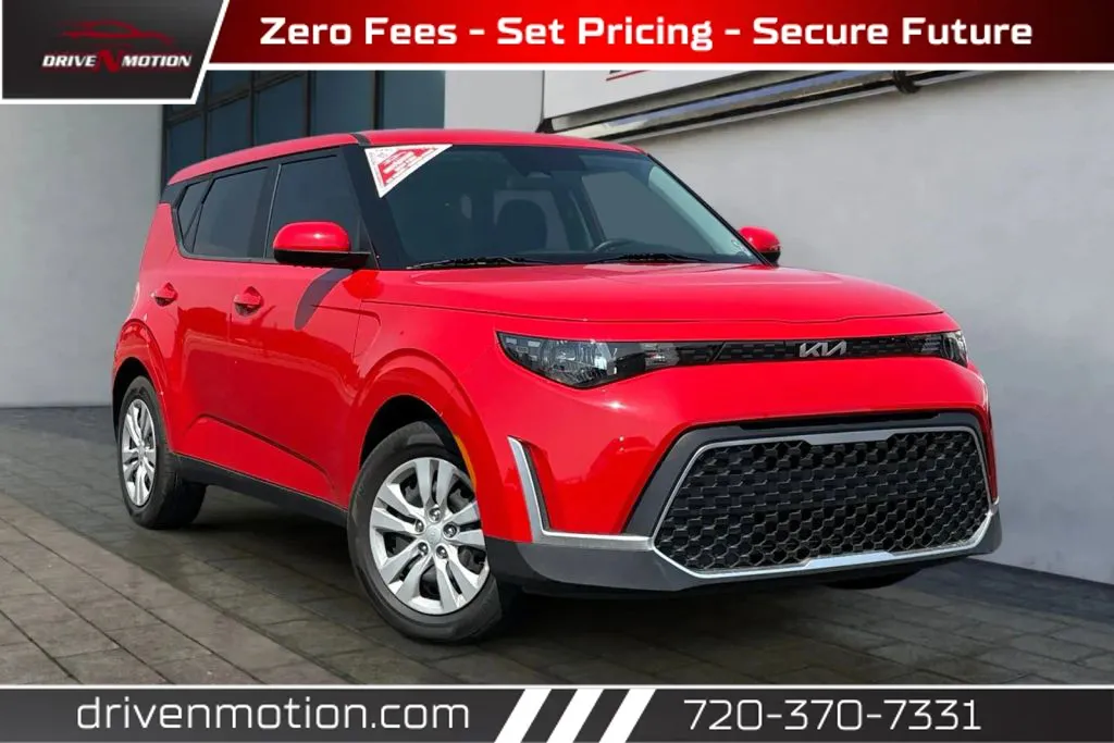 Red 2023 Kia Soul LX Wagon 4D for sale in Thornton, CO