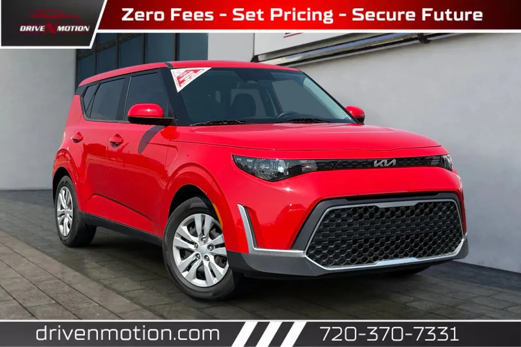 Red 2023 Kia Soul LX Wagon 4D for sale in Thornton, CO