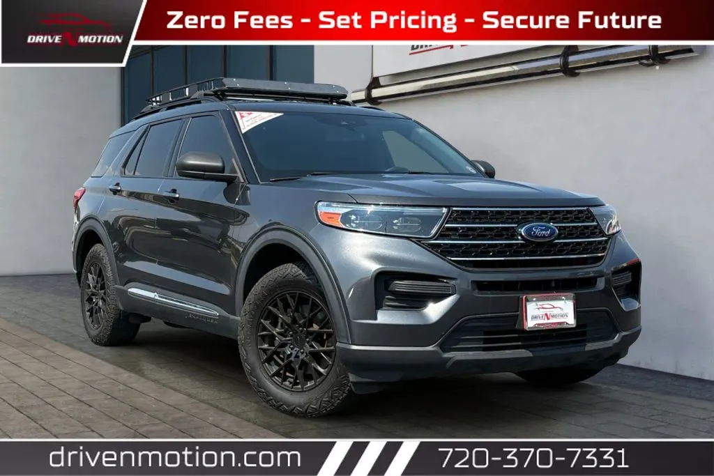 Gray 2020 Ford Explorer XLT Sport Utility 4D for sale in Thornton, CO