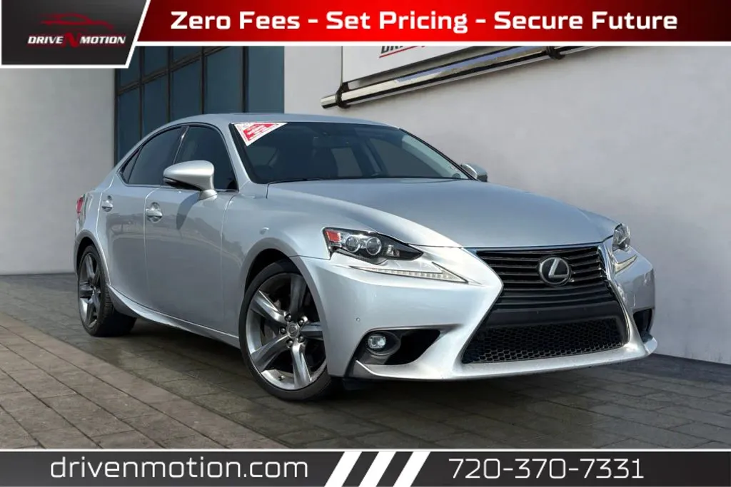 Silver 2015 Lexus IS 350 Sedan 4D for sale in Thornton, CO