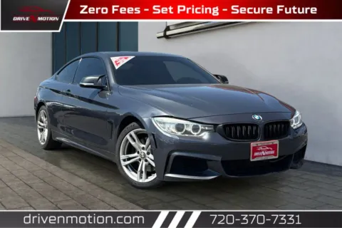 Gray 2014 BMW 4 Series 428i xDrive Coupe 2D for sale in Thornton, CO