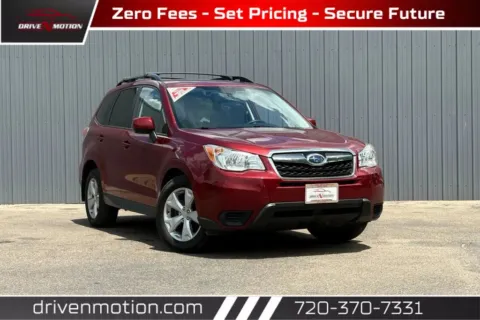 Red 2015 Subaru Forester 2.5i Premium Sport Utility 4D for sale in Thornton, CO