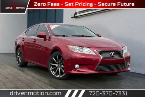 Red 2015 Lexus ES 350 Sedan 4D for sale in Thornton, CO