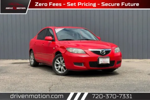 Red 2008 MAZDA MAZDA3 i Touring Sedan 4D for sale in Thornton, CO