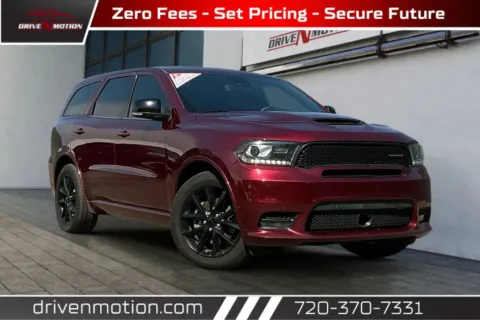 Red 2018 Dodge Durango R/T Sport Utility 4D for sale in Thornton, CO