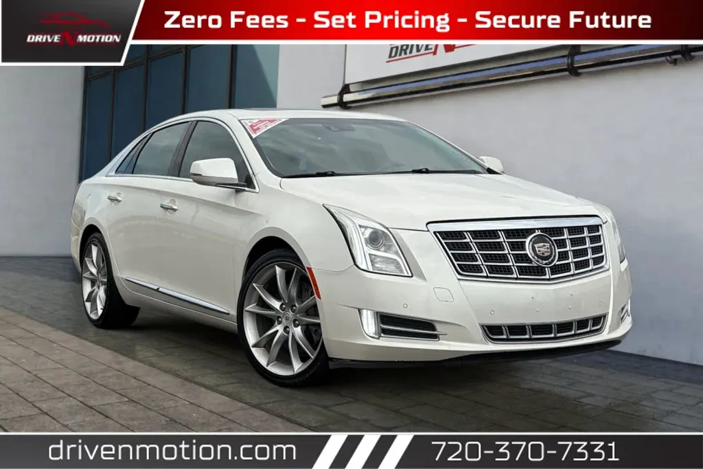 White 2015 Cadillac XTS Premium Collection Sedan 4D for sale in Thornton, CO