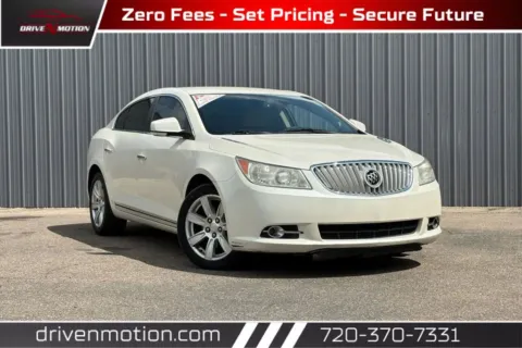 White 2012 Buick LaCrosse Leather Sedan 4D for sale in Thornton, CO