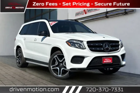 White 2019 Mercedes-Benz GLS 550 4MATIC Sport Utility 4D for sale in Thornton, CO
