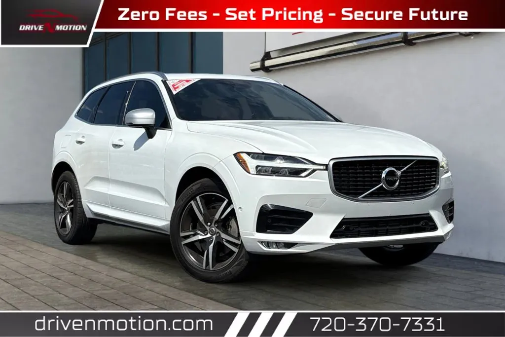 White 2018 Volvo XC60 T6 R-Design Sport Utility 4D for sale in Thornton, CO