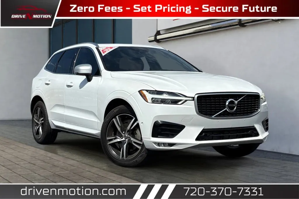 White 2018 Volvo XC60 T6 R-Design Sport Utility 4D for sale in Thornton, CO