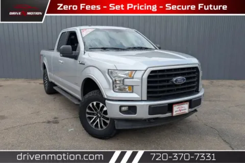 Silver 2017 Ford F-150 Super Cab XLT Pickup 4D 6 1/2 ft for sale in Thornton, CO