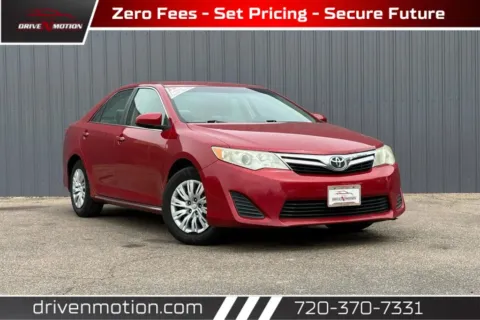 Red 2014 Toyota Camry LE Sedan 4D for sale in Thornton, CO
