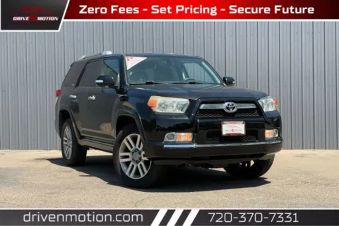 Black 2011 Toyota 4Runner Limited Sport Utility 4D for sale in Thornton, CO
