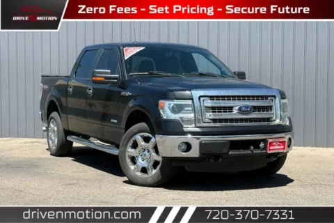 Black 2014 Ford F-150 SuperCrew Cab XLT Pickup 4D 5 1/2 ft for sale in Thornton, CO