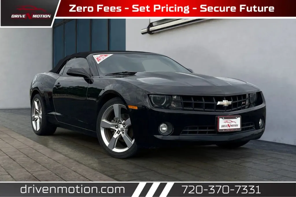 Black 2011 Chevrolet Camaro LT Convertible 2D for sale in Thornton, CO