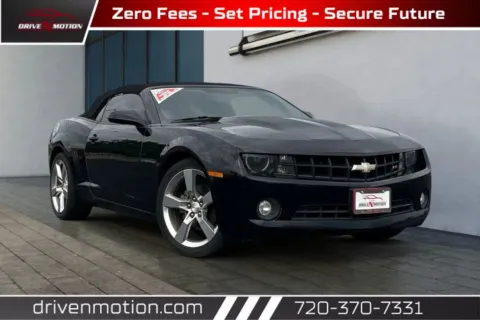 Black 2011 Chevrolet Camaro LT Convertible 2D for sale in Thornton, CO
