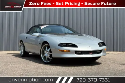 Silver 1997 Chevrolet Camaro Z28 Convertible 2D for sale in Thornton, CO
