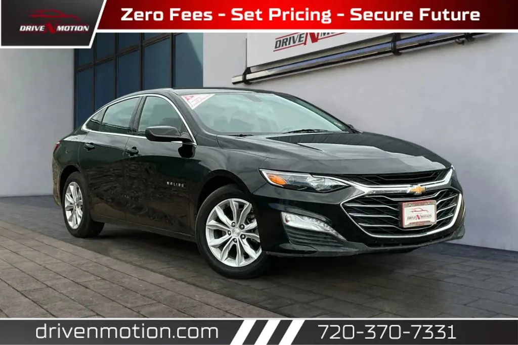 Black 2020 Chevrolet Malibu LT Sedan 4D for sale in Thornton, CO