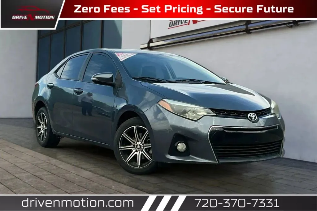Gray 2014 Toyota Corolla S Sedan 4D for sale in Thornton, CO