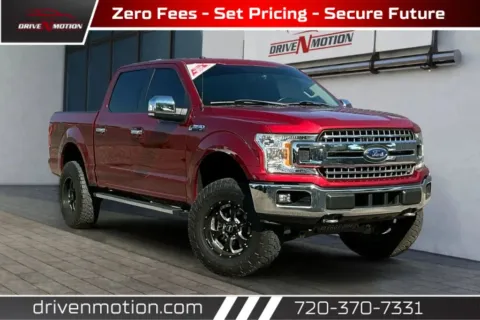 Red 2018 Ford F-150 SuperCrew Cab XLT Pickup 4D 5 1/2 ft for sale in Thornton, CO