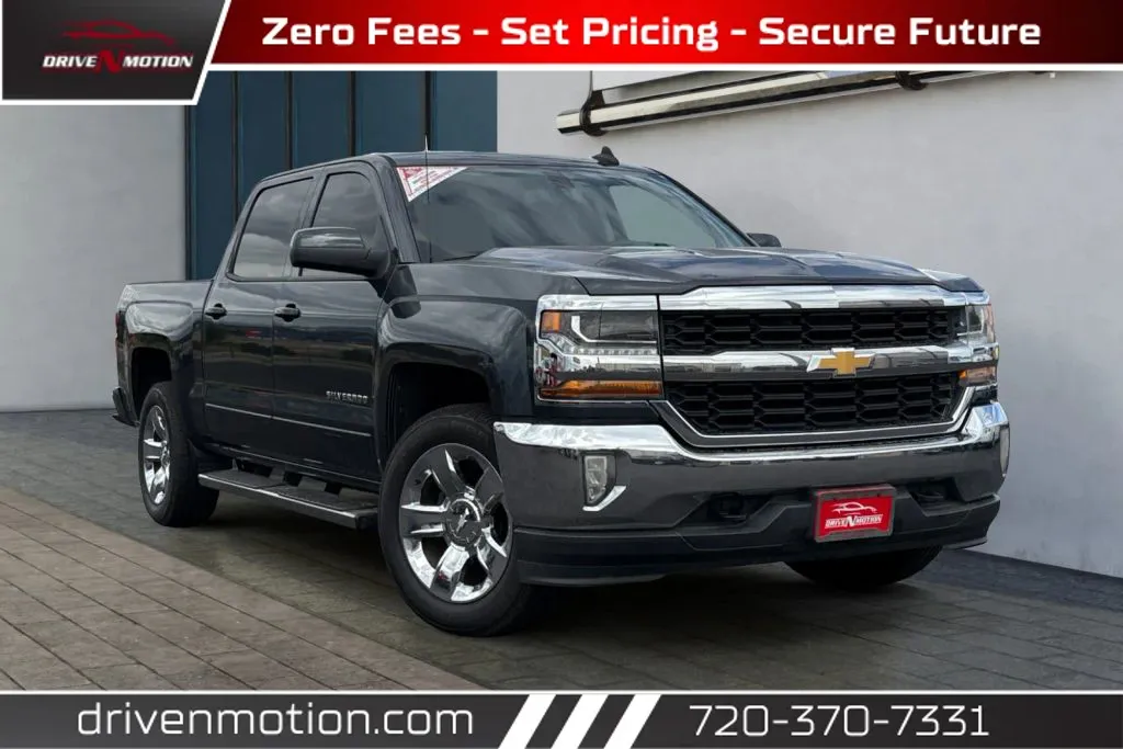 Red 2018 Chevrolet Silverado 1500 Crew Cab LT Pickup 4D 5 3/4 ft for sale in Thornton, CO