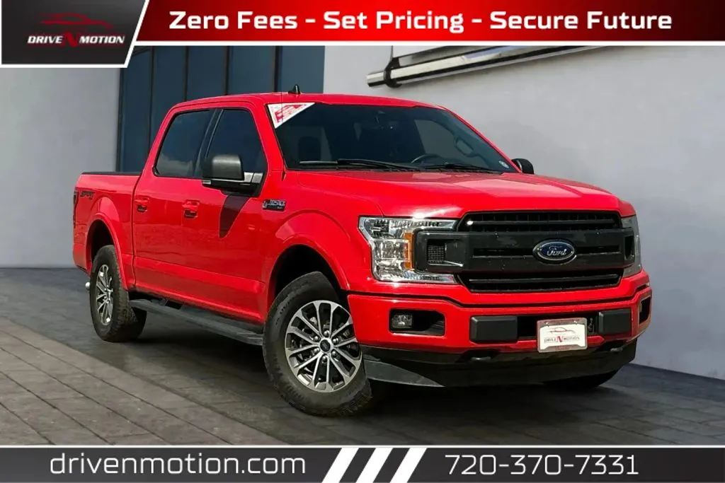 Red 2020 Ford F-150 SuperCrew Cab XLT Pickup 4D 5 1/2 ft for sale in Thornton, CO