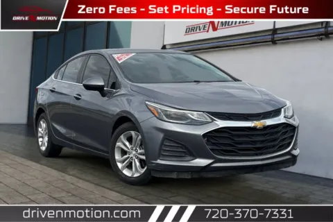 Gray 2019 Chevrolet Cruze LT Sedan 4D for sale in Thornton, CO