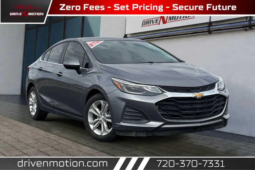 Gray 2019 Chevrolet Cruze LT Sedan 4D for sale in Thornton, CO